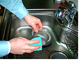 �L�b�`���̃N���[�j���O